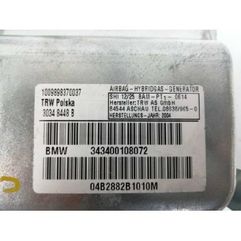 Recambio de airbag lateral delantero derecho para bmw x3 (e83) 2.0d referencia OEM IAM 343400108072  