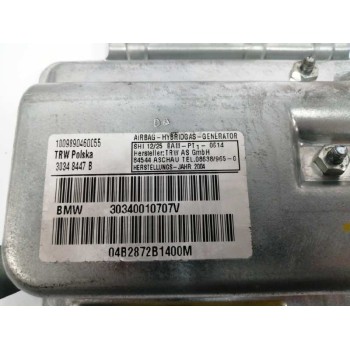 Recambio de airbag lateral delantero izquierdo para bmw x3 (e83) 2.0d referencia OEM IAM 30340010707V  