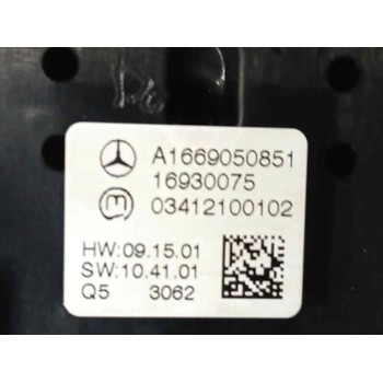 Recambio de interruptor para mercedes-benz gle (w166) 250 d 4-matic (166.004) referencia OEM IAM A1669050851 CONTROL DE SUSPENSI