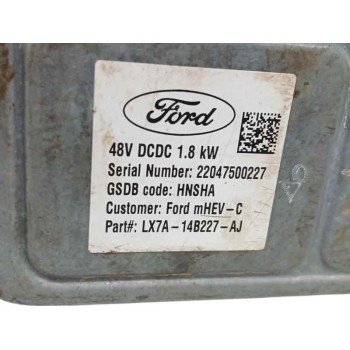 Recambio de modulo electronico para ford puma (j2k, cf7) 1.0 ecoboost referencia OEM IAM LX7A14B227AJ CONVERTIDOR VOLTAJE OBSERV