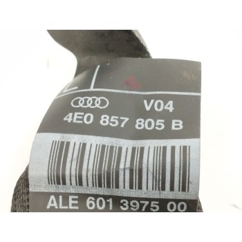 Recambio de cinturon seguridad trasero izquierdo para audi a8 (4e2) 3.0 v6 24v tdi referencia OEM IAM 4E0857805B  