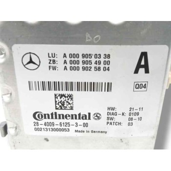 Recambio de modulo electronico para mercedes-benz gle (w166) 250 d 4-matic (166.004) referencia OEM IAM A0009050338 CAMARA VISIO
