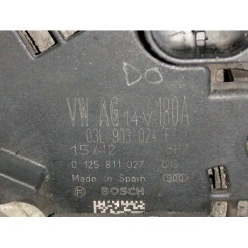 Recambio de alternador para volkswagen passat lim. (362) 2.0 tdi referencia OEM IAM 03L903024F 0125811027 180A