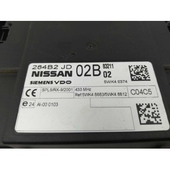 Recambio de modulo electronico para nissan x-trail (t31) 2.0 dci turbodiesel cat referencia OEM IAM 284B2JD02B 5WK48883 