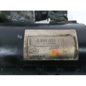 Recambio de motor arranque para volkswagen passat lim. (362) 2.0 tdi referencia OEM IAM 0986025110  