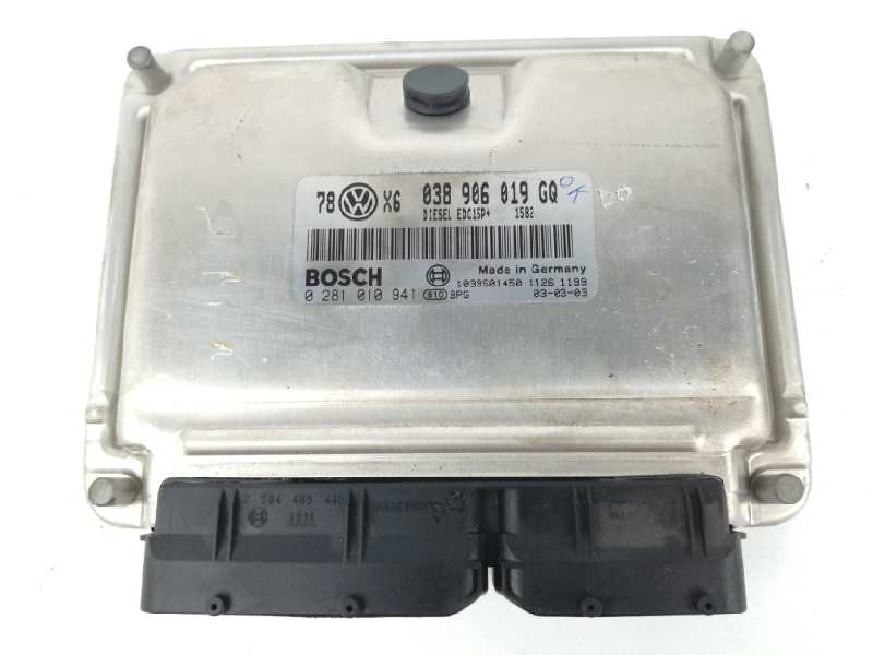 Recambio de centralita motor uce para volkswagen passat berlina (3b3) 1.9 tdi referencia OEM IAM 038906019GQ 0281010941 