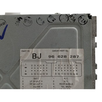 Recambio de sistema audio / radio cd para chevrolet epica lt referencia OEM IAM 96628287  