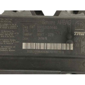 Recambio de centralita airbag para fiat tipo sedán (356_, 357_) 1.4 (356sxa1b) referencia OEM IAM 52055640 00052055640 