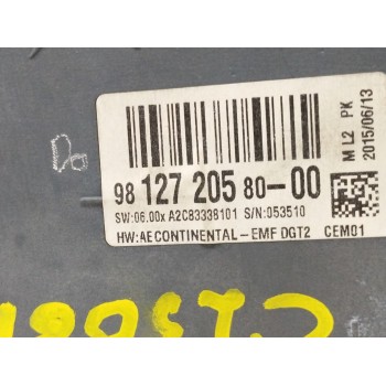 Recambio de pantalla multifuncion para citroën c4 picasso ii 1.6 bluehdi 120 referencia OEM IAM 9812720580 PANTALLA RAYADA 