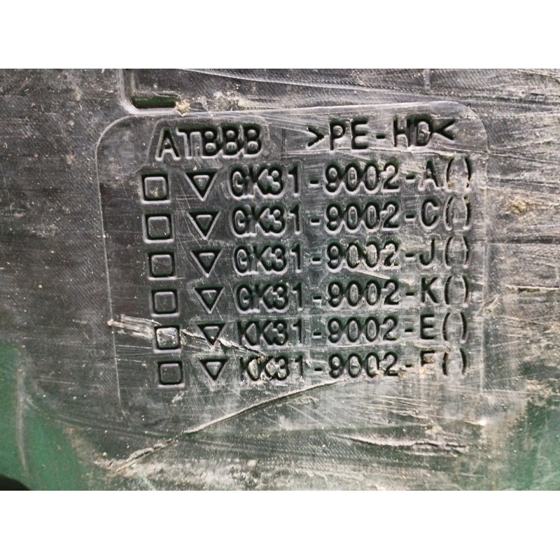 DEPOSITO COMBUSTIBLE KK319K007EE
