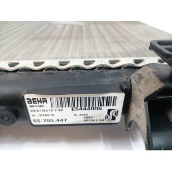 Recambio de radiador agua para fiat punto (199) nueva coleccion referencia OEM IAM 55700447  