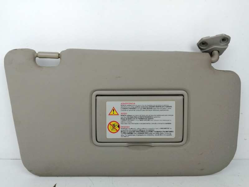 Recambio de parasol derecho para nissan x-trail (t31) 2.0 dci turbodiesel cat referencia OEM IAM Recambio de parasol derecho para nissan x-trail (t31) 2.0 dci turbodiesel cat referencia OEM IAM