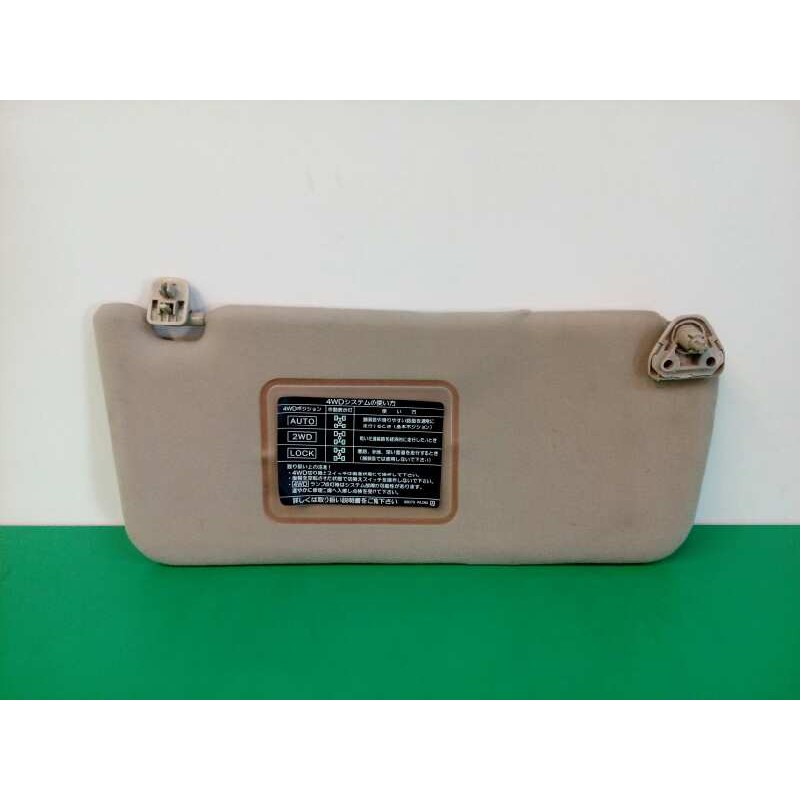 Recambio de parasol derecho para nissan elgrand (2002-2010) 3.5 v6 cat e51 referencia OEM IAM 96400WL200  