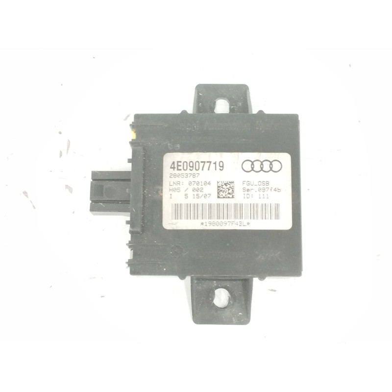 Recambio de modulo electronico para audi a8 (4e2) 3.0 v6 24v tdi referencia OEM IAM 4E0907719 CONTROL INCLINACION Y ANTIRROBO 