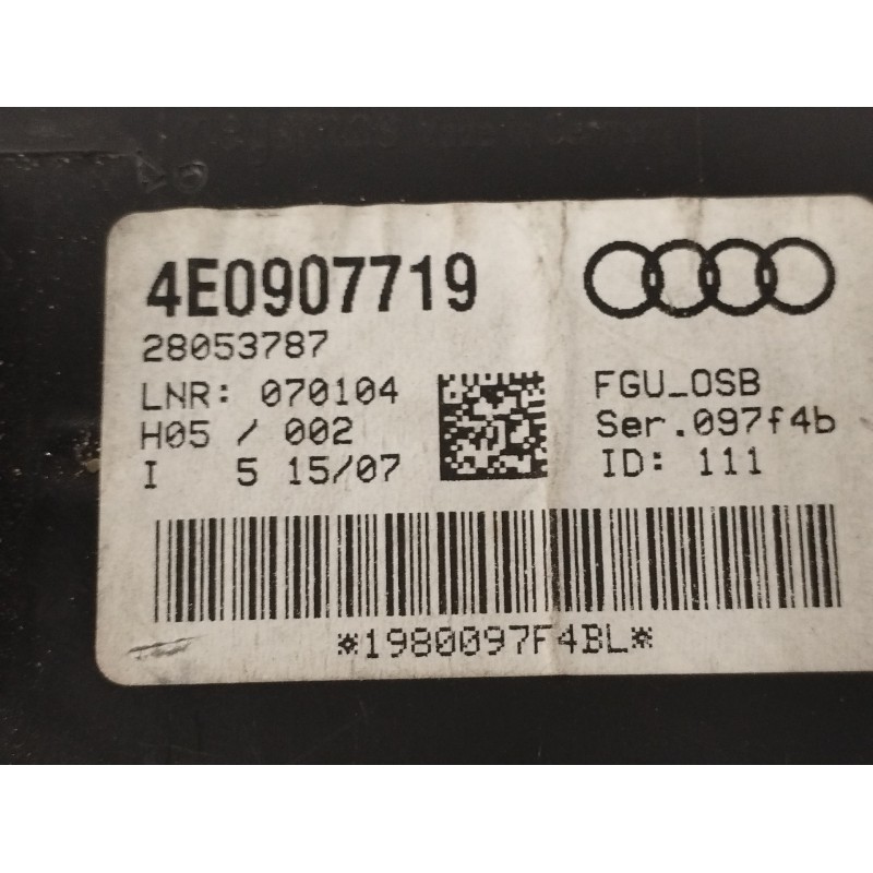 MODULO ELECTRONICO CONTROL INCLINACION Y ANTIRROBO
