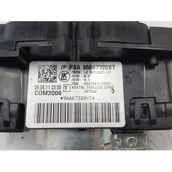 Recambio de mando multifuncion para peugeot 3008 i monospace (0u_) 1.6 thp referencia OEM IAM 96667320XT  