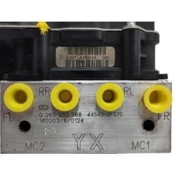 Recambio de abs para toyota verso 1.6 16v cat referencia OEM IAM 445400F070 0265252568 