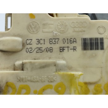 Recambio de cerradura puerta delantera derecha para volkswagen passat berlina (3c2) 2.0 tdi referencia OEM IAM 3C1837016A  