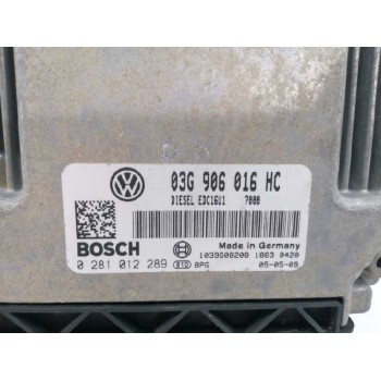 Recambio de centralita motor uce para seat toledo (5p2) 1.9 tdi referencia OEM IAM 03G906016HC 0281012289 