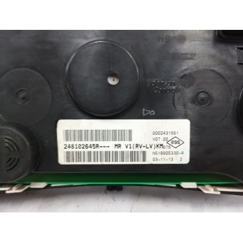 Recambio de cuadro instrumentos para dacia duster (hs_) 1.5 dci referencia OEM IAM 248102645R  