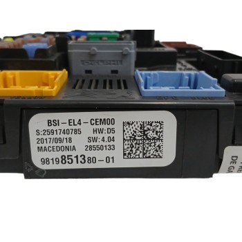 Recambio de caja reles / fusibles para citroën c4 picasso 1.2 12v e-thp / puretech referencia OEM IAM 9819851380  