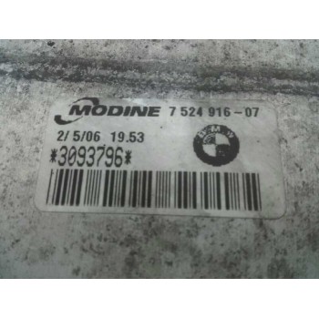 Recambio de intercooler para bmw serie 3 berlina (e90) 320d referencia OEM IAM 7524916  CACOMUNES