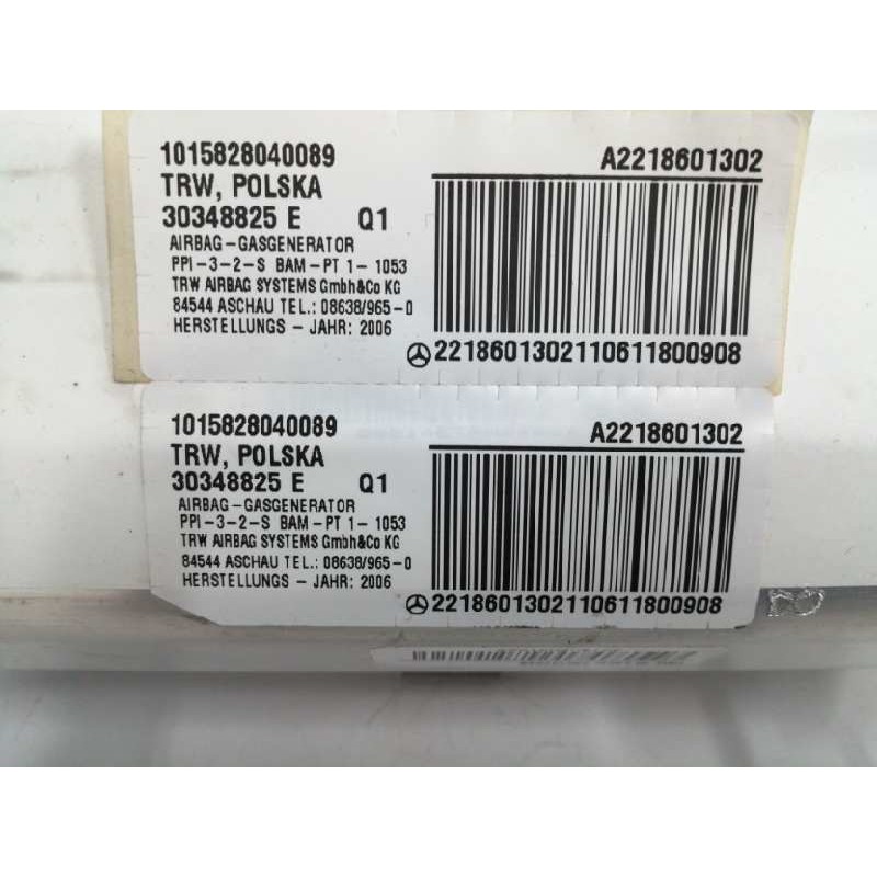 AIRBAG DELANTERO DERECHO 30348825E