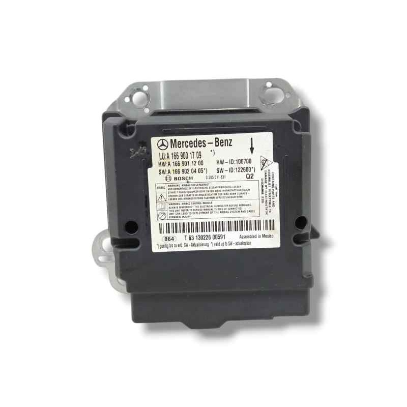 Recambio de centralita airbag para mercedes-benz gle (w166) 250 d 4-matic (166.004) referencia OEM IAM A1669001709 0285011831 