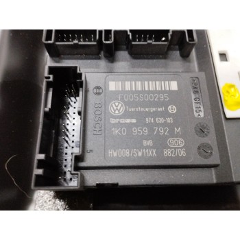 Recambio de elevalunas delantero derecho para volkswagen passat berlina (3c2) 2.0 tdi referencia OEM IAM 3C1837756K 1K0959792M 