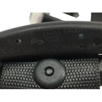 Recambio de cinturon seguridad trasero central para mercedes-benz clase c (w204) c 200 cdi (204.001) referencia OEM IAM A2048600