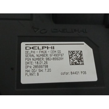 Recambio de mando multifuncion para citroën c4 picasso 1.2 12v e-thp / puretech referencia OEM IAM 98248992XY OBSERVAR FOTO 