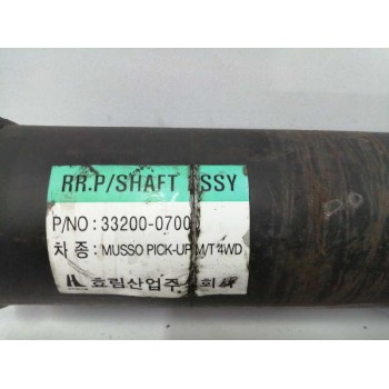 Recambio de transmision central para ssangyong musso 2.9 turbodiesel cat referencia OEM IAM 3320007000 PICK UP 120CM