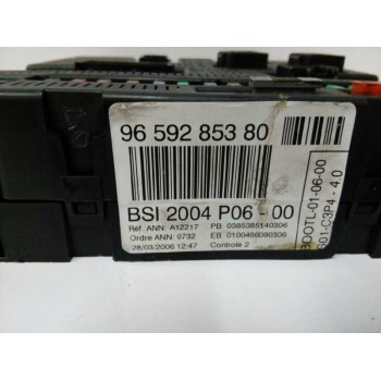 Recambio de caja reles / fusibles para citroën c3 1.4 hdi referencia OEM IAM 9659285380  