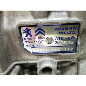 Recambio de caja cambios para citroën c4 picasso 1.6 blue-hdi fap referencia OEM IAM 20GE23 84632 KM 