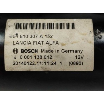 Recambio de motor arranque para fiat 500 l (330) 16v jtd cat referencia OEM IAM 51810307 0001138012 