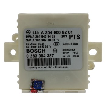 Recambio de modulo electronico para mercedes-benz clase c (w204) c 200 cdi (204.001) referencia OEM IAM A2049009201 0263004387 