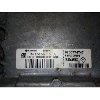Recambio de centralita motor uce para renault twingo 1.2 referencia OEM IAM 8200774747 8200700695 S120200113A