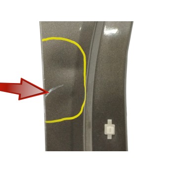 Recambio de aleta delantera derecha para honda civic berlina 5 (fk) 1.8 vtec cat referencia OEM IAM 60210SMGE00ZZ OBSERVAR FOTOS