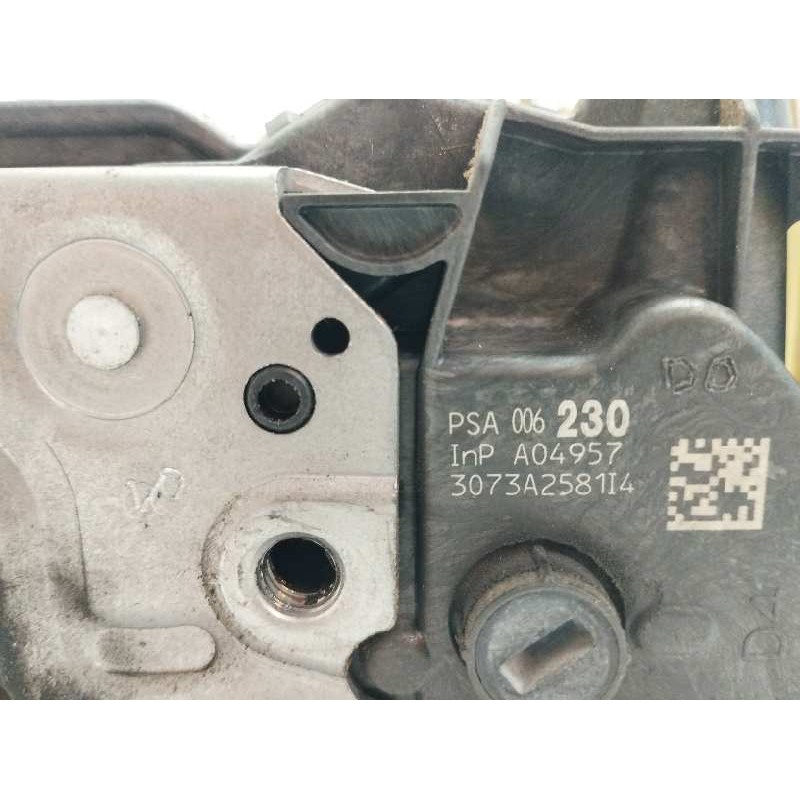 CERRADURA PUERTA DELANTERA DERECHA PSA