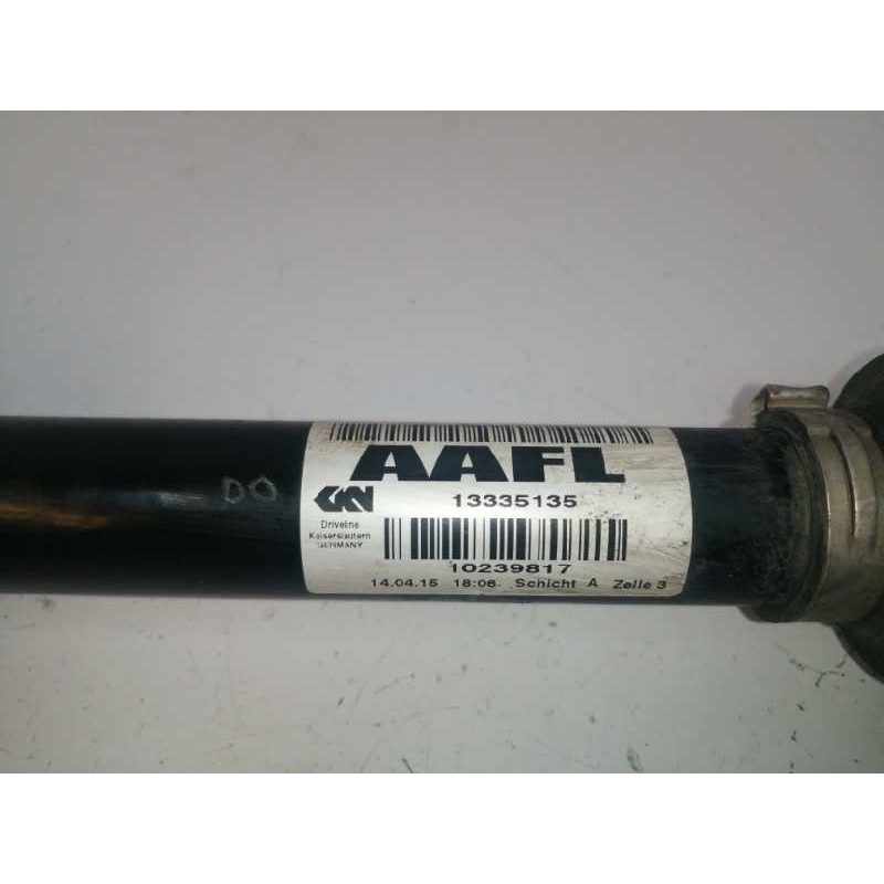 Recambio de transmision delantera izquierda para opel astra j lim. 4türig 1.6 cdti dpf referencia OEM IAM 13335135  
