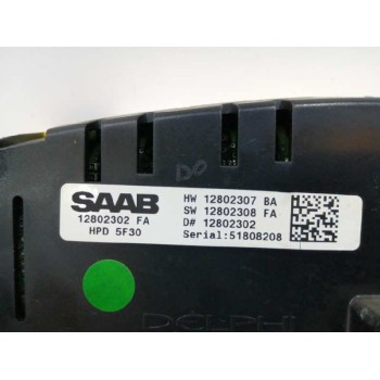 Recambio de pantalla multifuncion para saab 9-3 cabrio 1.8 cat referencia OEM IAM 12802302FA  