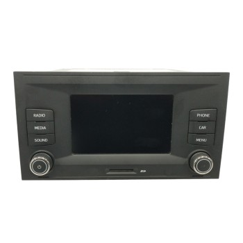 Recambio de pantalla multifuncion para seat leon st (5f8) 2.0 tdi referencia OEM IAM 5F0035871D  