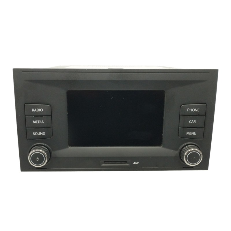 Recambio de pantalla multifuncion para seat leon st (5f8) 2.0 tdi referencia OEM IAM 5F0035871D  