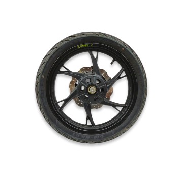 Recambio de rueda delantera para benelli bn bn 125 (u30) referencia OEM IAM 3307049 100/80-17 