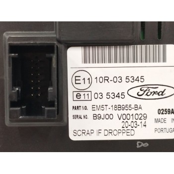 Recambio de pantalla multifuncion para ford focus iii 1.0 ecoboost referencia OEM IAM EM5T18B955BA  