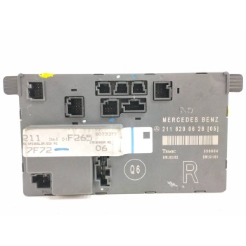 Recambio de modulo electronico para mercedes-benz clase e (w211) berlina e 220 cdi (211.006) referencia OEM IAM 2118200626  