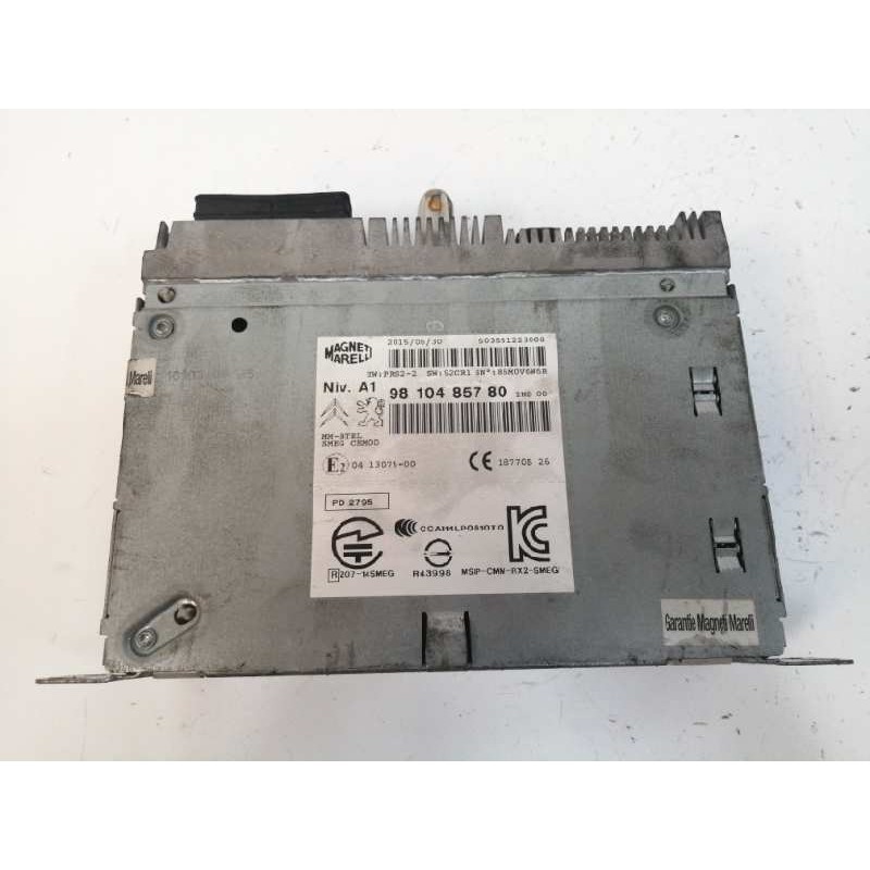 Recambio de sistema audio / radio cd para citroën c4 picasso ii 1.6 bluehdi 120 referencia OEM IAM 9810485780  
