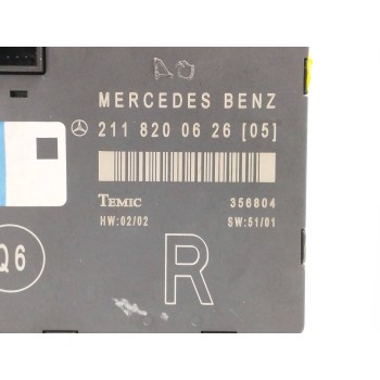 Recambio de modulo electronico para mercedes-benz clase e (w211) berlina e 220 cdi (211.006) referencia OEM IAM 2118200626  