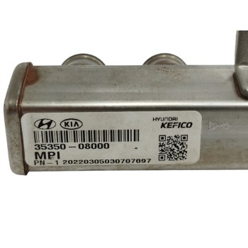 Recambio de rampa inyectora para kia rio iv (yb, sc, fb) 1.2 cvvt referencia OEM IAM 3535008000  