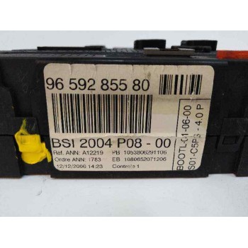 Recambio de caja reles / fusibles para citroën c4 berlina 1.4 16v referencia OEM IAM 9659285580  